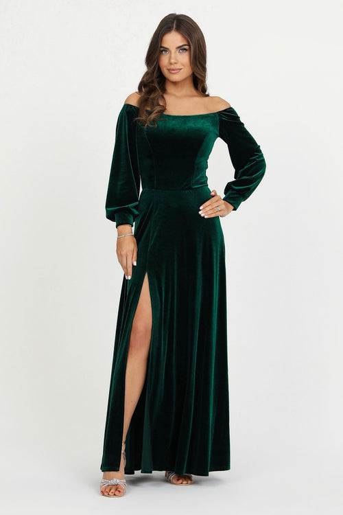 Dark Green Velvet Dress - Bridesmaid Dress - Formal Evening Gown Dsir Couture Dark Green Velvet Dress - Bridesmaid Dress - Formal Evening Gown Dsir Couture