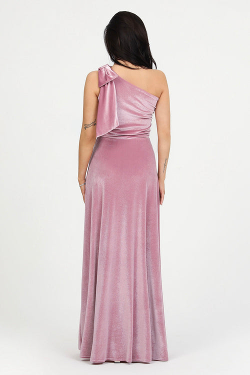 bridesmaid dress, velvet dress, wedding guest dress, gorgeous dress, wedding dress, mother of the bride dress, evening dress, gown dress, maxi dress, reception dress, elegant dress, formal dress, winter dress, fall bridesmaid, custom bridesmaid dress, pink dress, sleeveless dress, one shoulder dress, slit dress