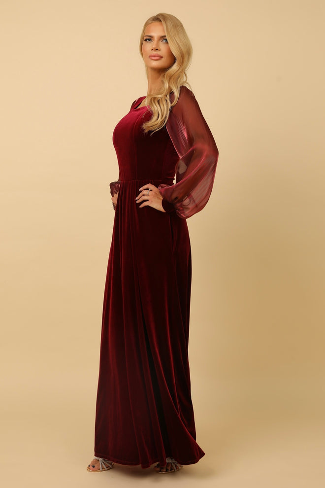 bridesmaid dress, bridesmaid gown, dress women formal, formal evening gown, long gown, gown women, evening gown, evening dress, wedding guest dress, velvet gown, fall dress, women velvet dress, dress velvet, dress women