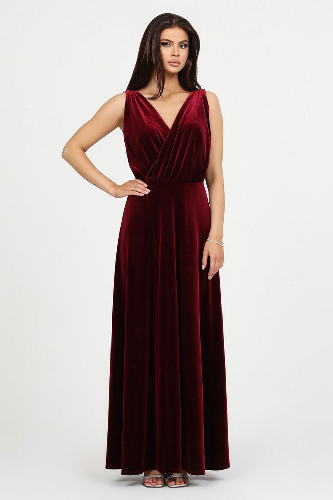 bridesmaid dress, velvet dress, wedding guest dress, gorgeous dress, wedding dress, mother of the bride dress, evening dress, gown dress, maxi dress, reception dress, elegant dress, formal dress, winter dress, fall bridesmaid, custom bridesmaid dress, burgundy dress, sleeveless dress, backless dress, low back dress, slit dress