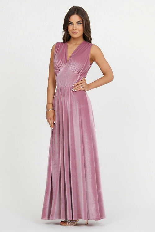 bridesmaid dress, velvet dress, wedding guest dress, gorgeous dress, wedding dress, mother of the bride dress, evening dress, gown dress, maxi dress, reception dress, elegant dress, formal dress, winter dress, fall bridesmaid, custom bridesmaid dress, pink dress, sleeveless dress, v neck dress