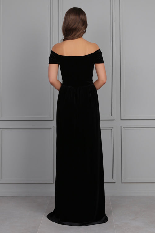 Black Velvet Dress