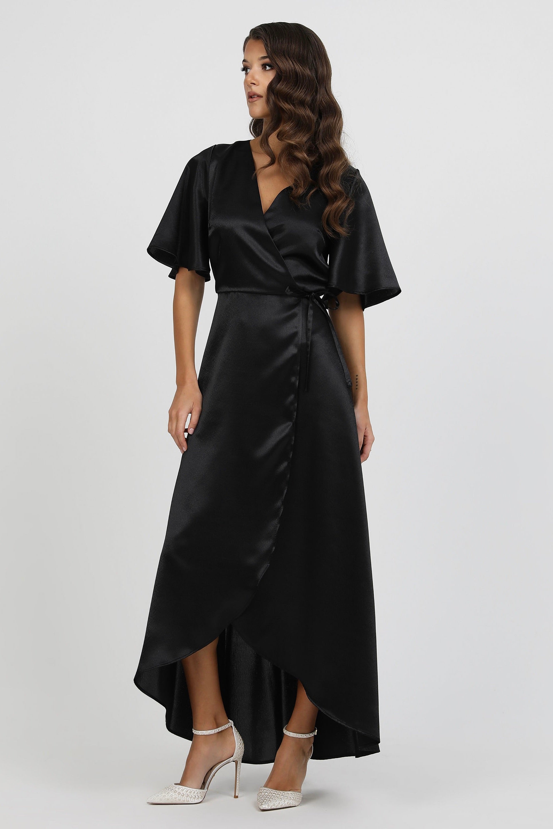 Long Sleeve Black Satin Wrap Dress Whitley Wrap Satin Mini Dress Black Fashion Nova Long Sleeve Black Satin Wrap Dress Whitley Wrap Satin Mini Dress Black Fashion Nova