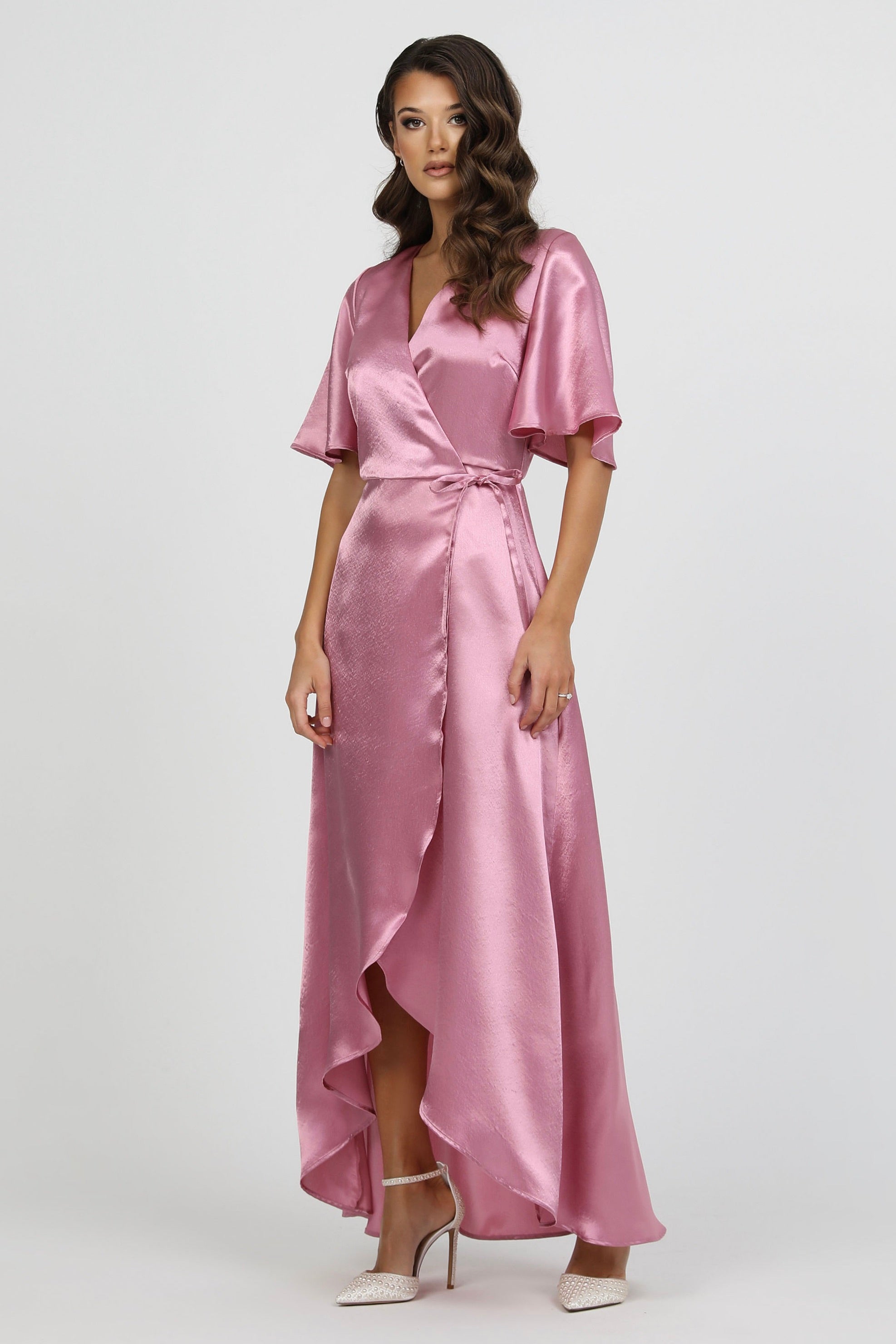 dusty pink formal dress Andrea & Leo A1231 Dress Dusty Rose / 4