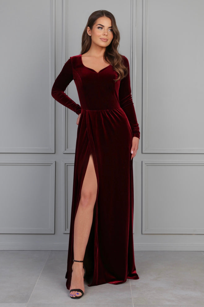 bridesmaid dress, bridesmaid gown, dress women formal, formal evening gown, long gown, gown women, evening gown, evening dress, wedding guest dress, velvet gown, fall dress, women velvet dress, dress velvet, dress women